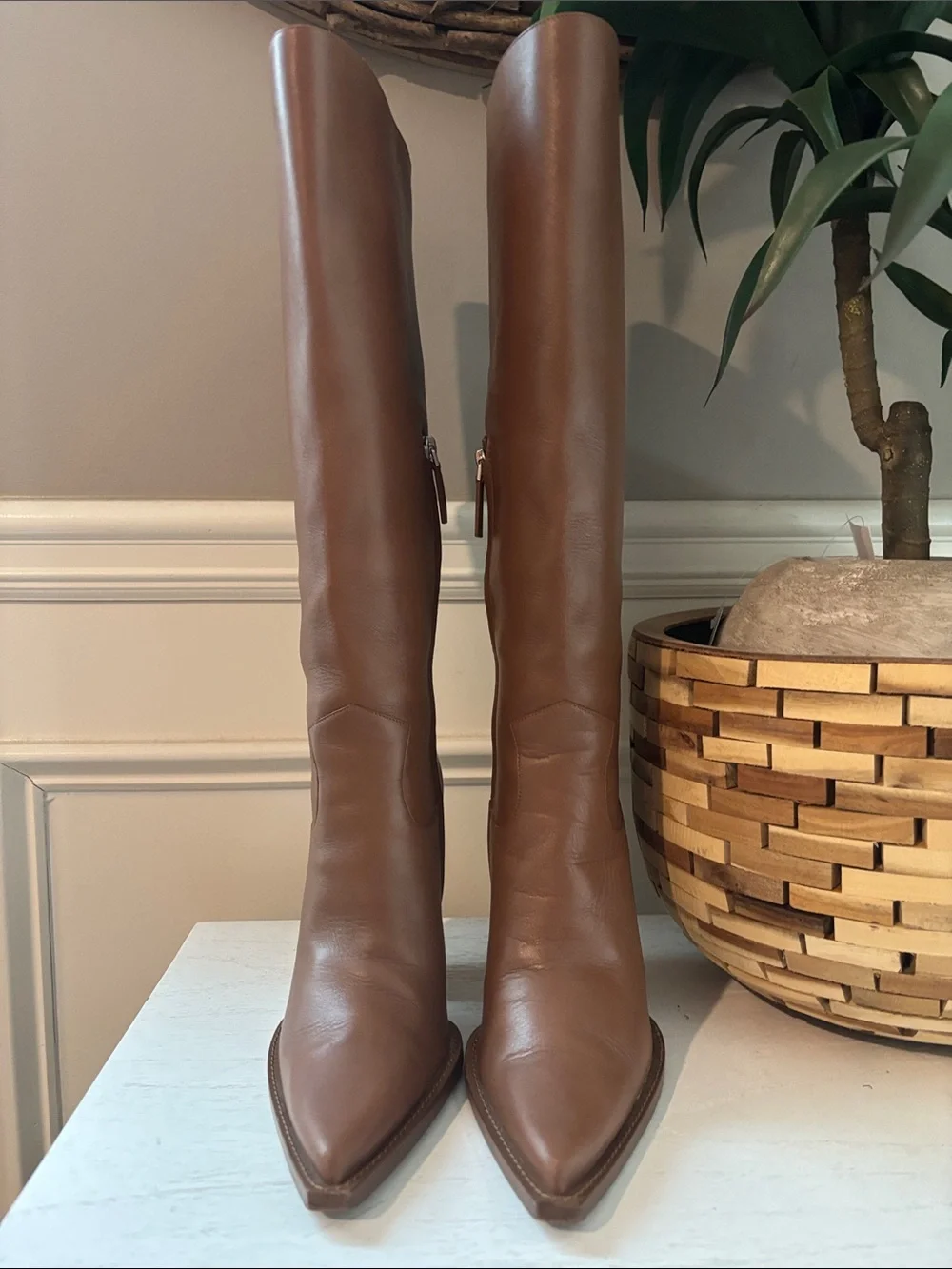 MICHAEL KORS COLLECTION Gwen Leather Boot